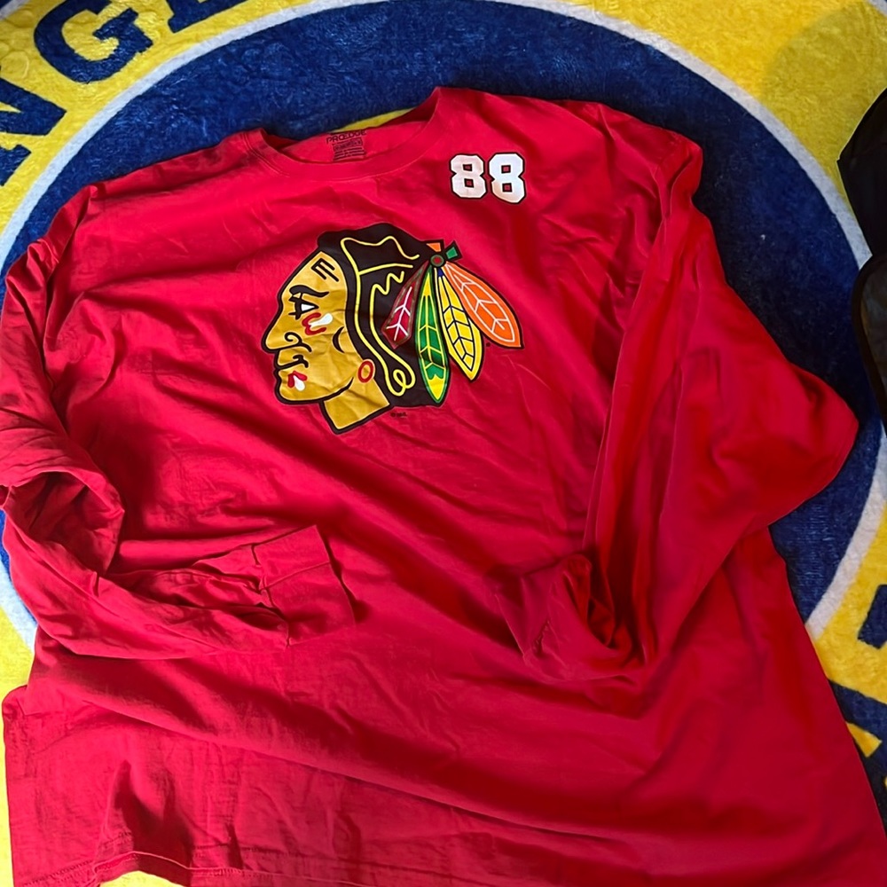 Red Chicago Blackhawks Shirt